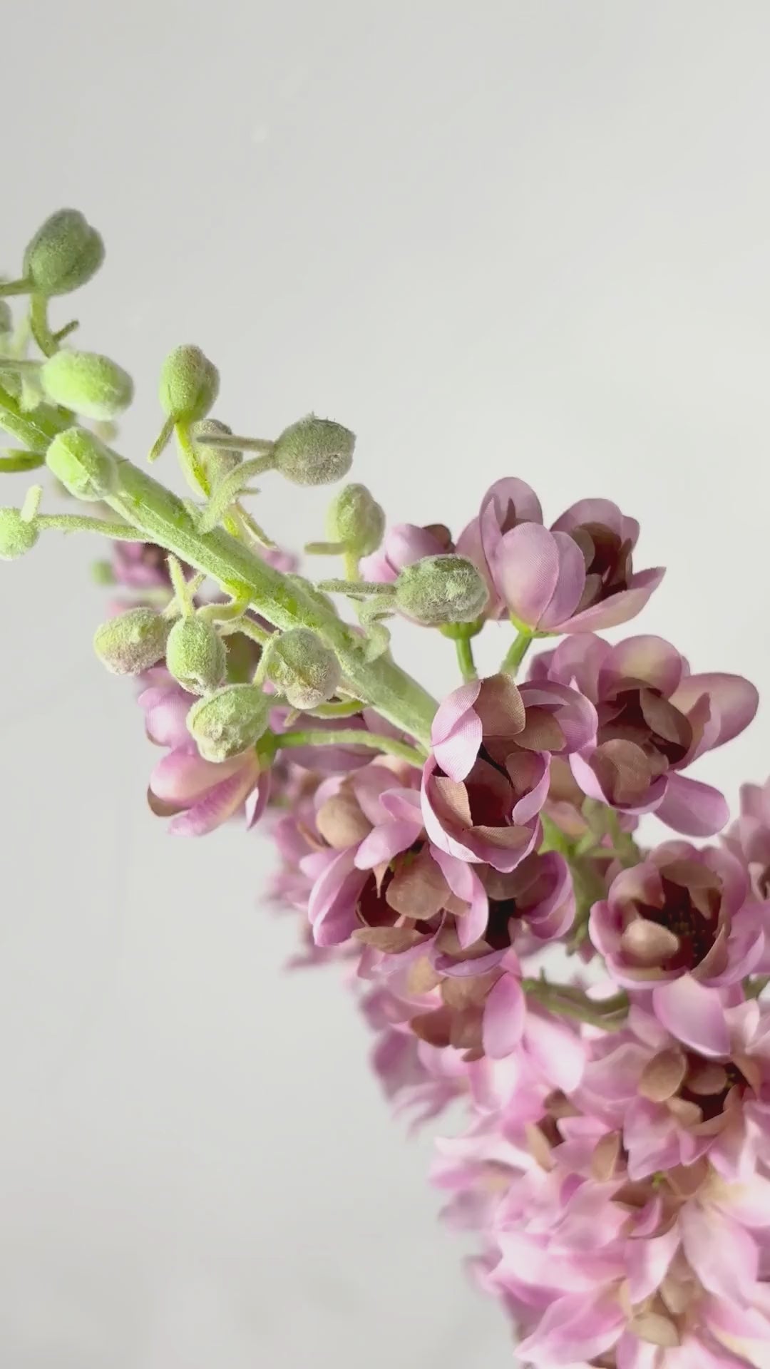Load video: Delphinium 135 cm 1 pc. - Artificial flower