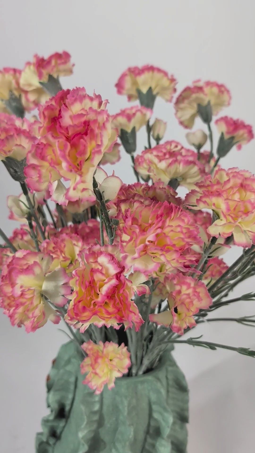 Load video: Carnation 71 cm 1 pc. - Artificial Flower