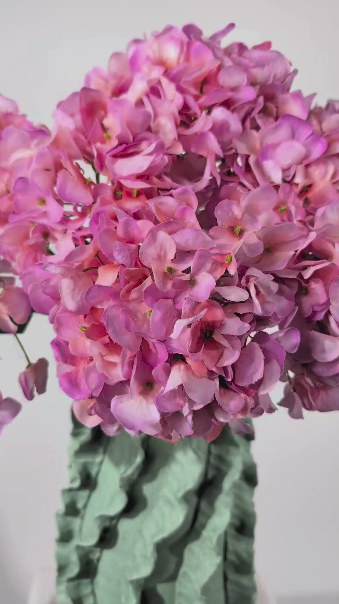 Load video: Hydrangea 63 cm 1 pc. - Artificial Flower