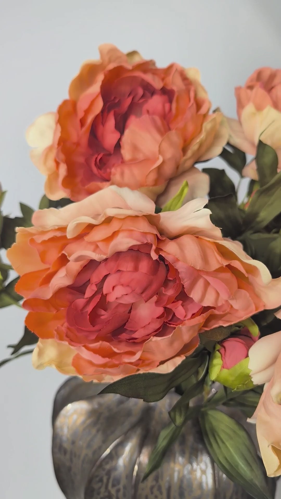 Load video: Peony 75 cm 1 pc. - Artificial Flower